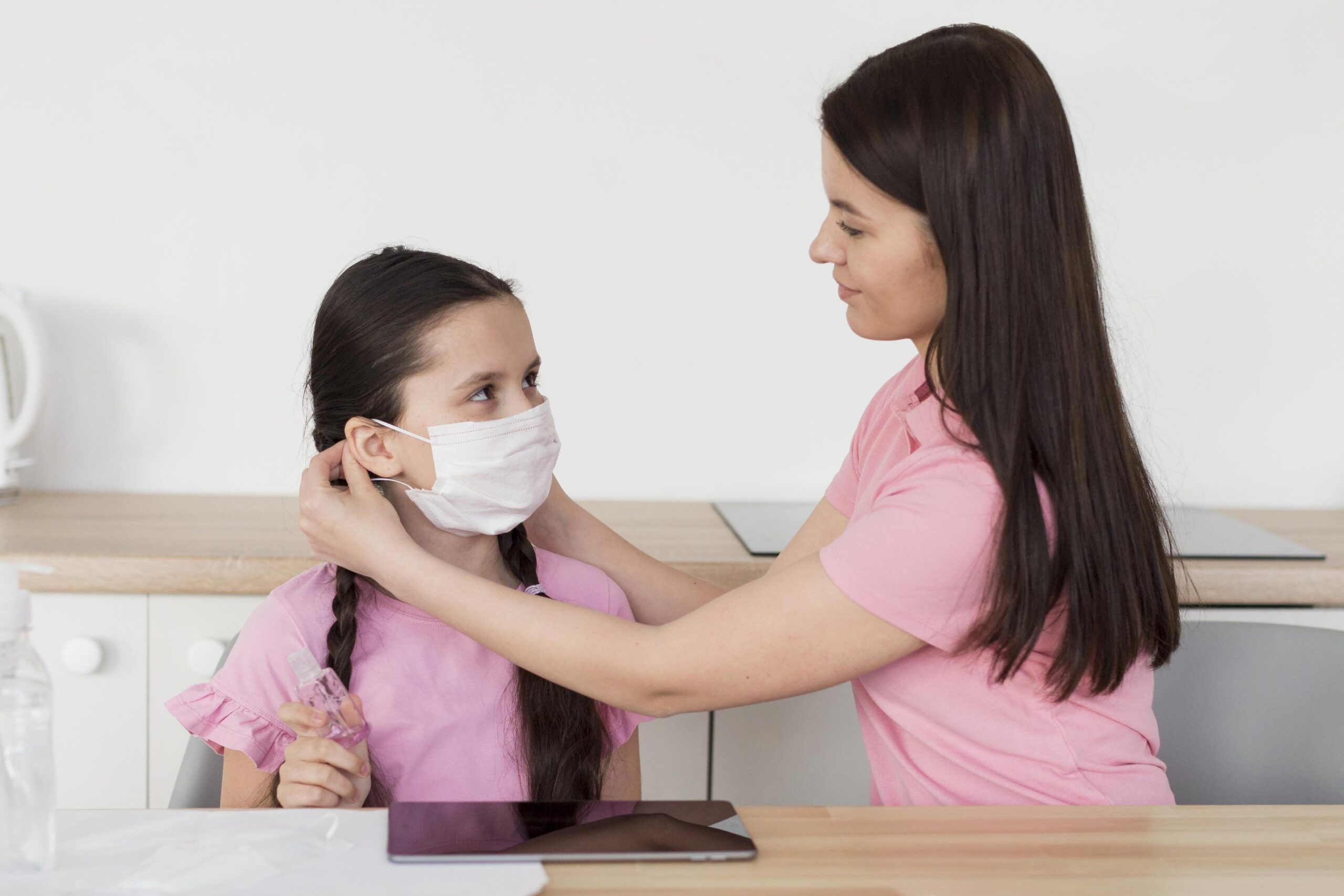 mother putting mask child scaled GAPP Program